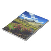 Monkeyblumen am Logan Pass im Glacier National Notizblock (Rotiert)