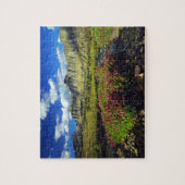 Monkeyblumen am Logan Pass im Gletscher National Puzzle (Vertikal)