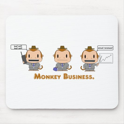 MonkeyBusiness Mousepad (Vorne)