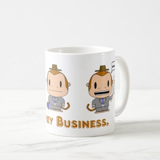 MonkeyBusiness Tasse (VorderseiteRechts)
