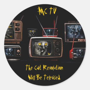 MonkeyCat TV Stickers