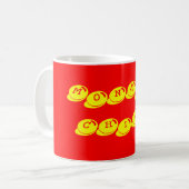 MonkeyChips Kaffeetasse (Vorderseite Links)