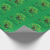 "Monkeying Around" Packpapier für Kinder. (Ecke)