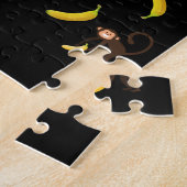 "Monkeying Around"-Puzzle für Kinder mit Namen. Puzzle (Seite)