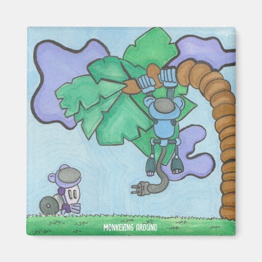 Monkeying Magnet (Vorne)