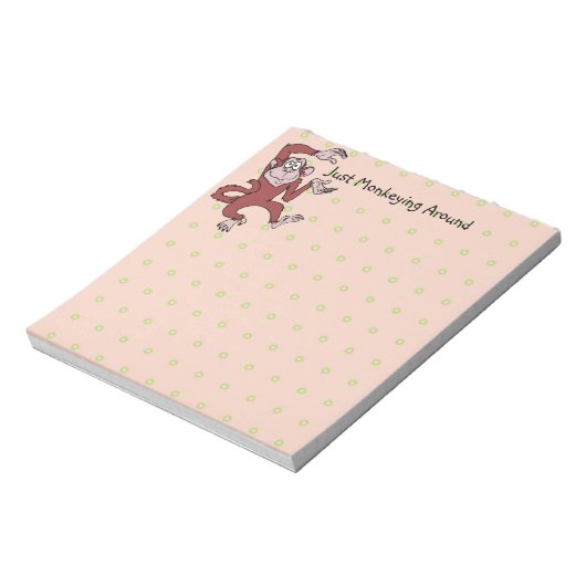 Monkeying Notizblock (Rotiert)