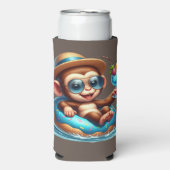 Monkeying Selters Dosenkühler (Seltzer Vorderseite)