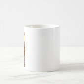 MonkeyKing Moderne Coole Typografie Name Foto Tass Kaffeetasse (Mittel)