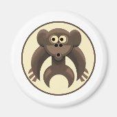 Monkeypit-Logo Magnet (Vorne)