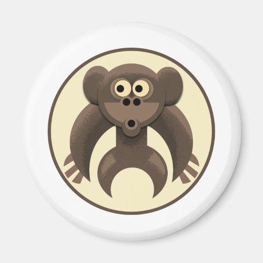 Monkeypit-Logo Magnet (Vorne)