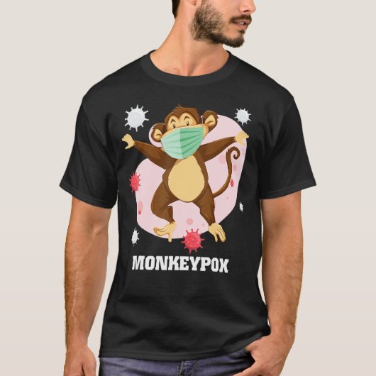 Monkeypox Monkey Pox Virus 2022 Achten Sie auf Epi T-Shirt (Vorderseite)