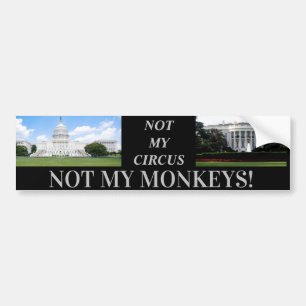 MONKEYS D.C Autoaufkleber