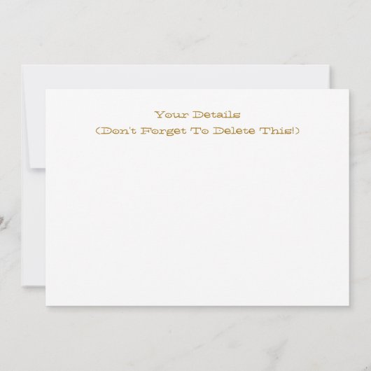 MONKEYS Einladung (Rückseite)