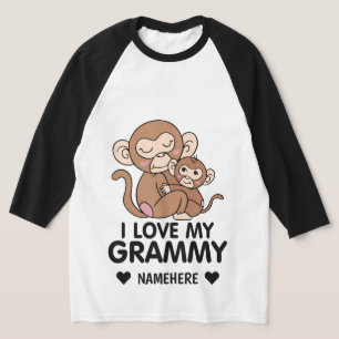 MONKEYS I Liebe mein Grammy T-Shirt