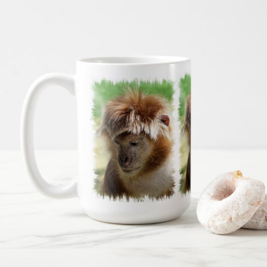 MONKEYS KAFFEE-TASSE KAFFEETASSE (Mit Donut)