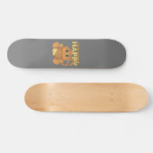 Monkeys Make Me Happy Skateboard (Horizontal)