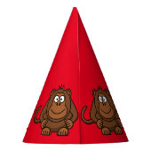 Monkies Party Hat Partyhütchen (Rückseite)