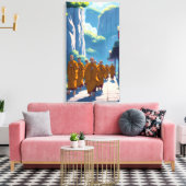 Monks for Peace Leinwanddruck (Insitu (Wohnzimmer))