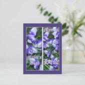 MONKSHOOD LESEZEICHEN POSTKARTE (Stehend Vorderseite)
