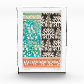 Monkshood wolfsbane Pflanze Art nouveau verneuil Fotoblock (Vorderseite)