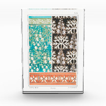 Monkshood wolfsbane Pflanze Art nouveau verneuil