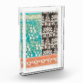 Monkshood wolfsbane Pflanze Art nouveau verneuil Fotoblock (Links)