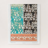 Monkshood wolfsbane Pflanze Art nouveau verneuil Puzzle (Vertikal)