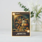 Monkton, Maryland | VINTAG Postkarte (Stehend Vorderseite)