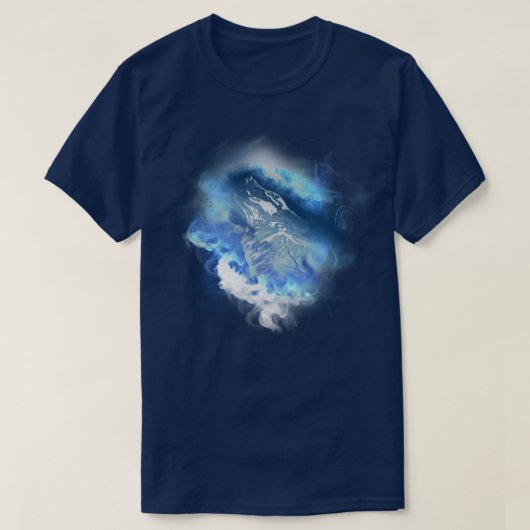 Monlight Wolf T-Shirt (Design vorne)
