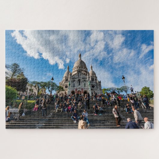 Monmarte Paris. Puzzle (Horizontal)
