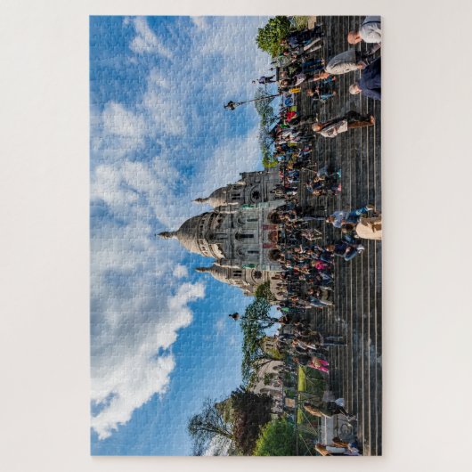 Monmarte Paris. Puzzle (Vertikal)
