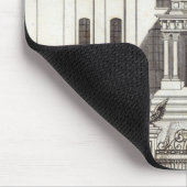 Monmouth Haus, Soho Quadrat Mousepad (Ecke)