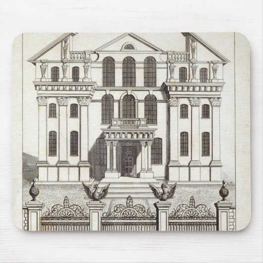 Monmouth Haus, Soho Quadrat Mousepad (Vorne)