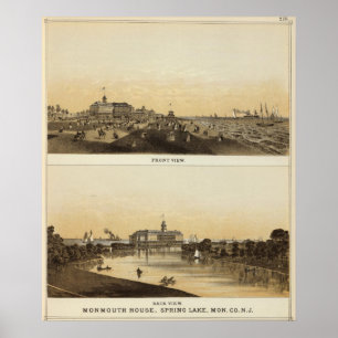 Monmouth Haus, Spring See, NJ Poster