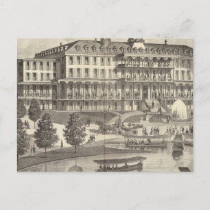 Monmouth House, Spring Lake Beach, New Jersey Postkarte