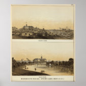 Monmouth House, Spring Lake, NJ Poster (Vorne)