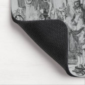 Monmouth, Illustration 'von den Skizzen durch Boz Mousepad (Ecke)