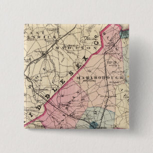 Monmouth Landkreis, NJ Button