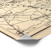 Monmouth Landkreis, NJ Poster (Ecke)