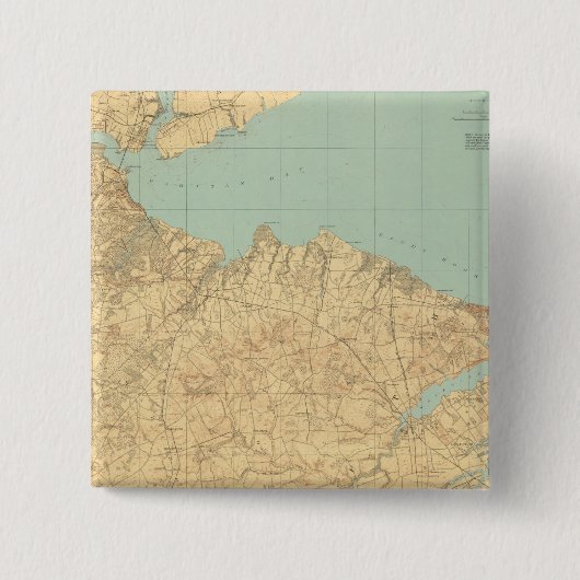 Monmouth Shore, New Jersey Button (Vorderseite)