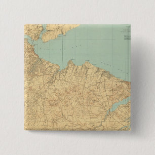 Monmouth Shore, New Jersey Button