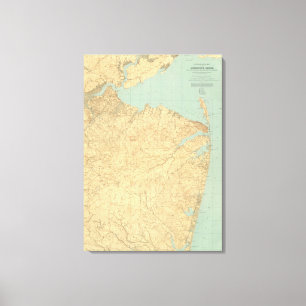 Monmouth Shore, New Jersey Leinwanddruck