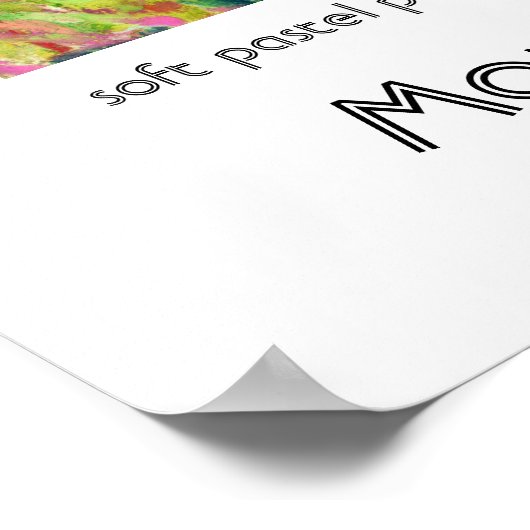 Monmouthshire Garden Poster oder drucken (Ecke)