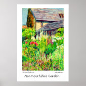 Monmouthshire Garden Poster oder drucken (Vorne)