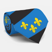 Monmouthshire Krawatte mit diagonalen Streifen (Gerollt)