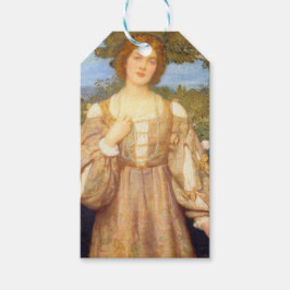 Monna Giovanna (von Edward Robert Hughes) Geschenkanhänger