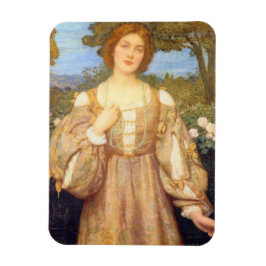Monna Giovanna (von Edward Robert Hughes) Magnet