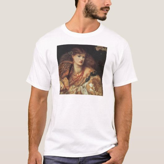 Monna Vanetta durch Rossetti T-Shirt (Vorderseite)