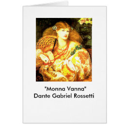 "Monna Vanna" von Dante Gabriel Rossetti