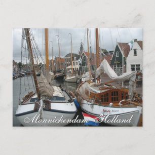 Monnickendam Holland Postcard Postkarte
